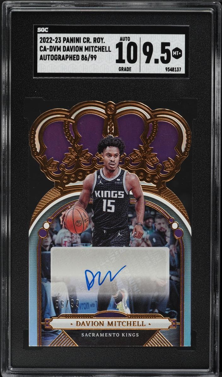 Davion Mitchell 2022 panini Panini Crown Royale