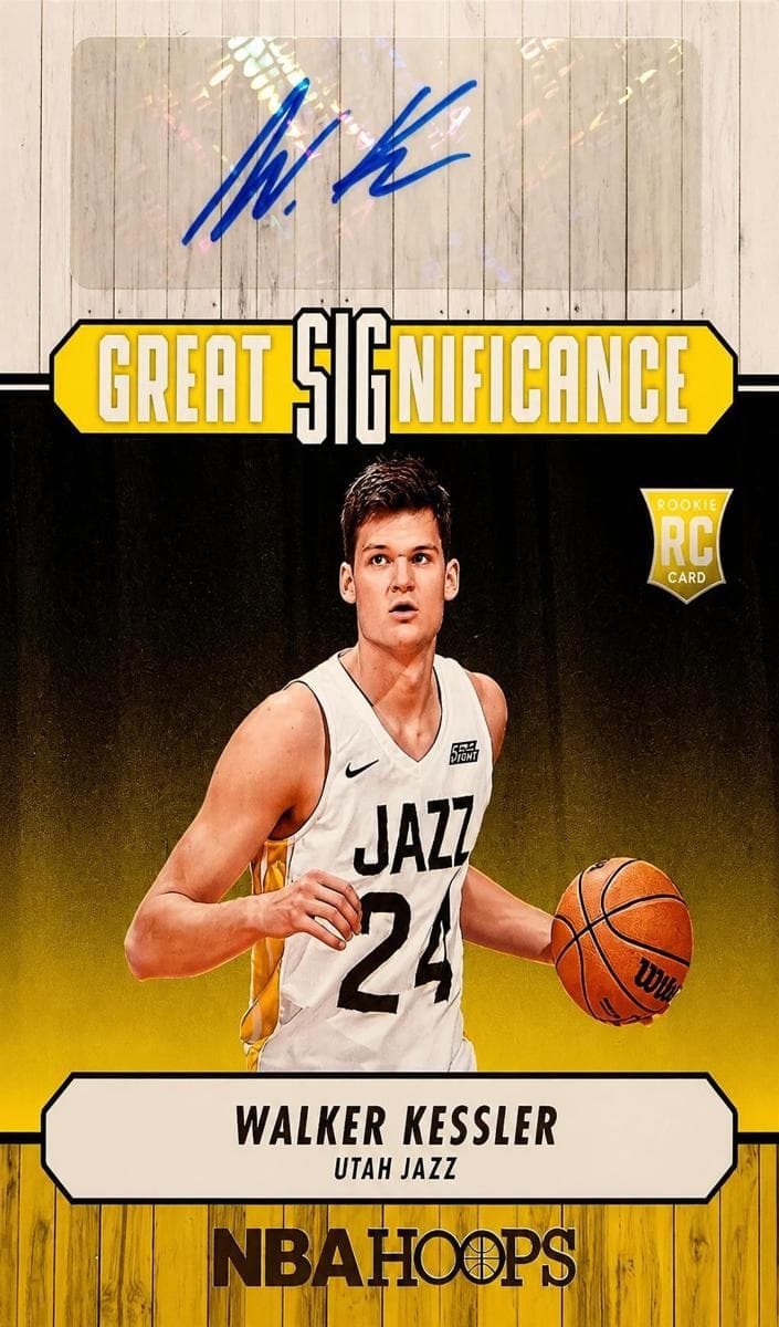 Walker Kessler 2022 panini Hoops