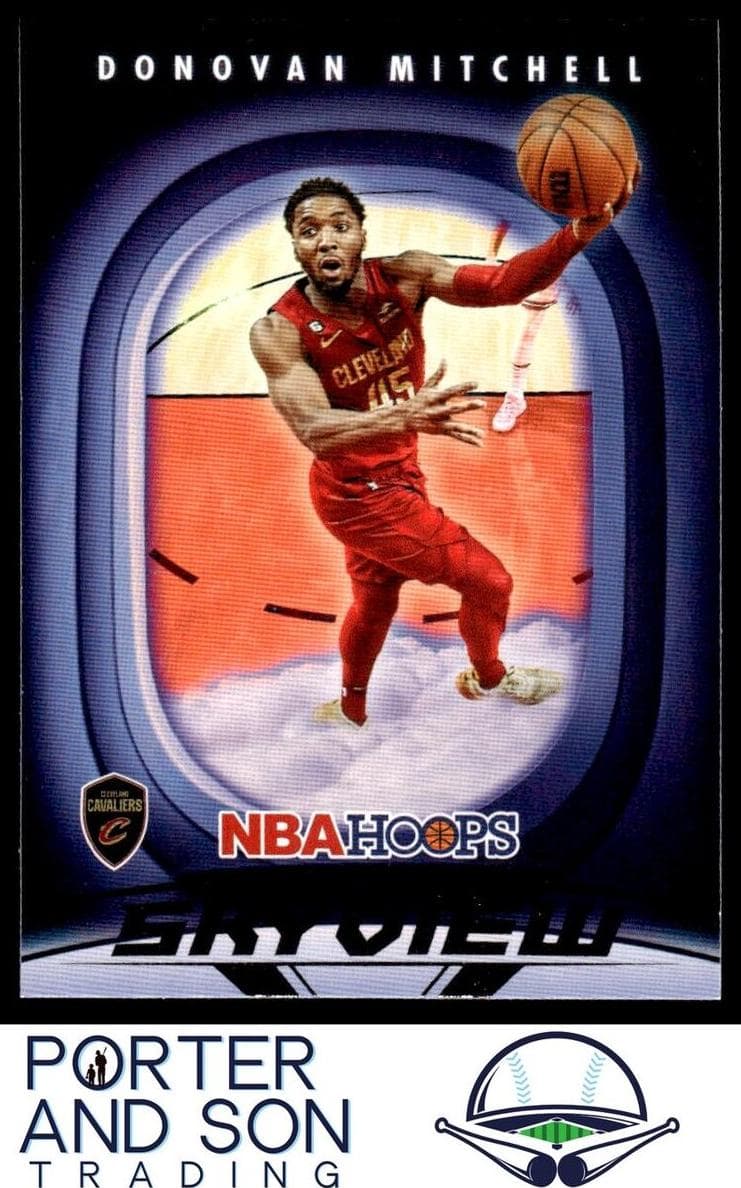 Donovan Mitchell 2023 panini Hoops