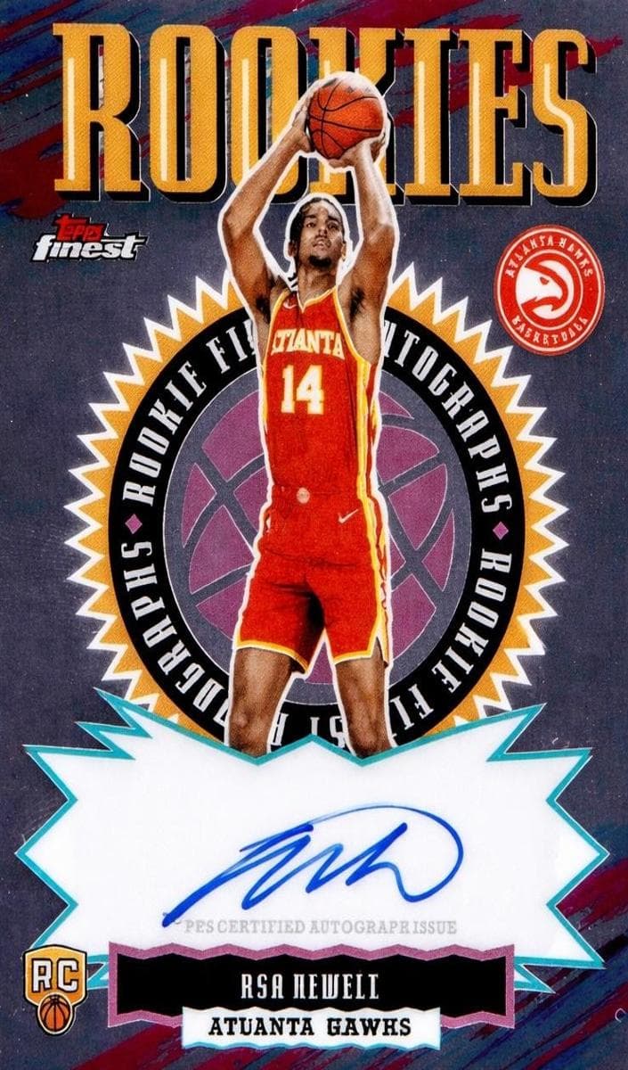 Asa Newell 2025 topps Topps Finest