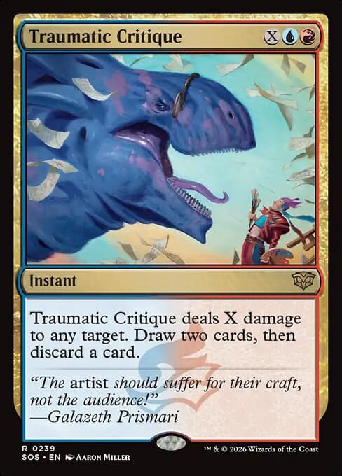 Traumatic Critique] 2026 Magic: The Gathering Secrets of Strixhaven