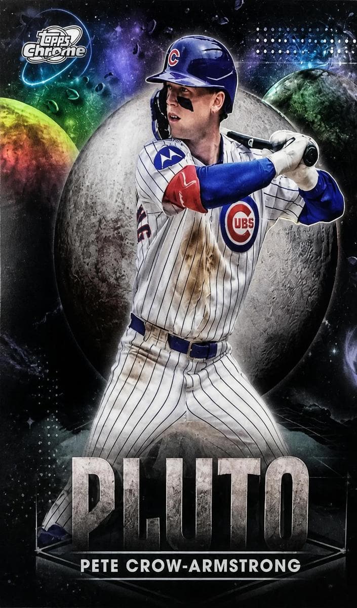 Pete Crow-Armstrong 2025 topps Topps Cosmic Chrome