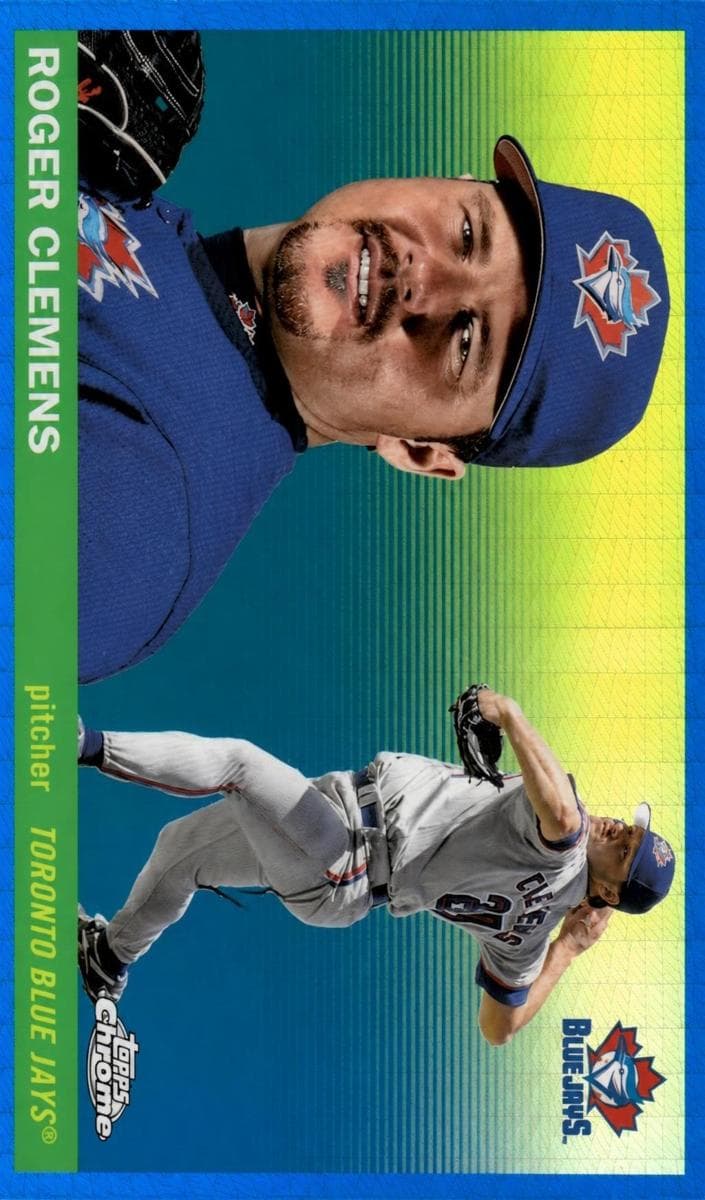 Roger Clemens 2025 topps Topps Chrome Platinum