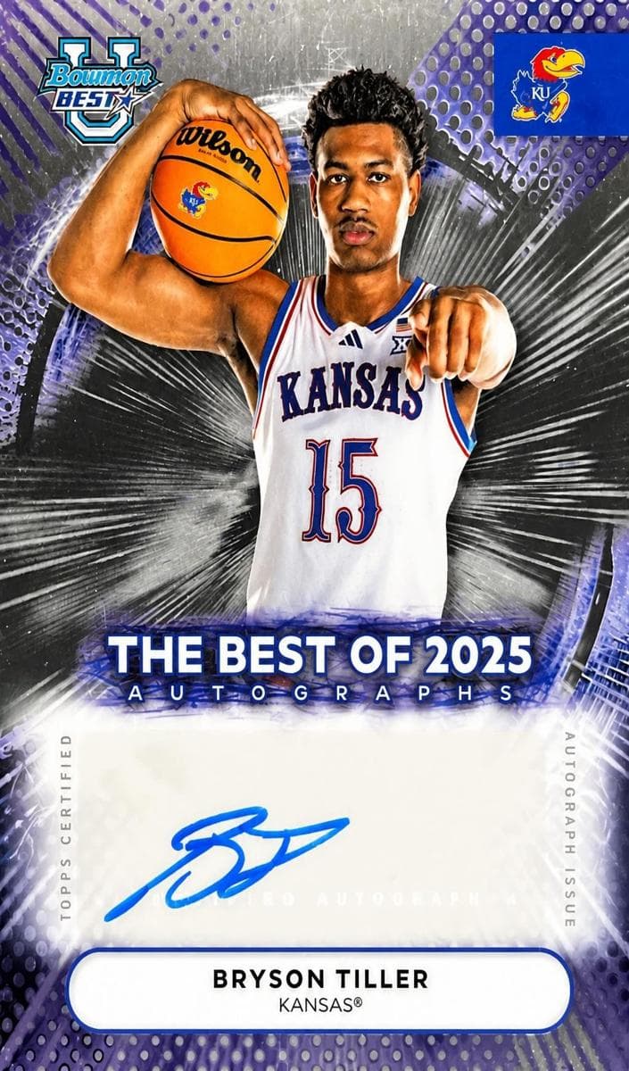 Bryson Tiller 2025 bowman Bowman University Best