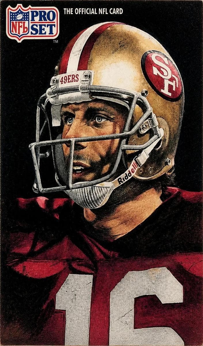 Joe Montana 1991 unknown