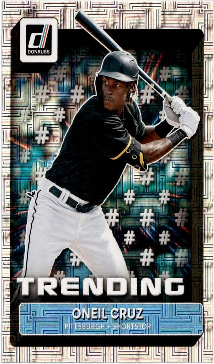 Oneil Cruz 2022 panini Donruss