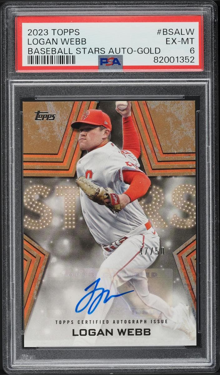 Logan Webb 2023 topps Topps