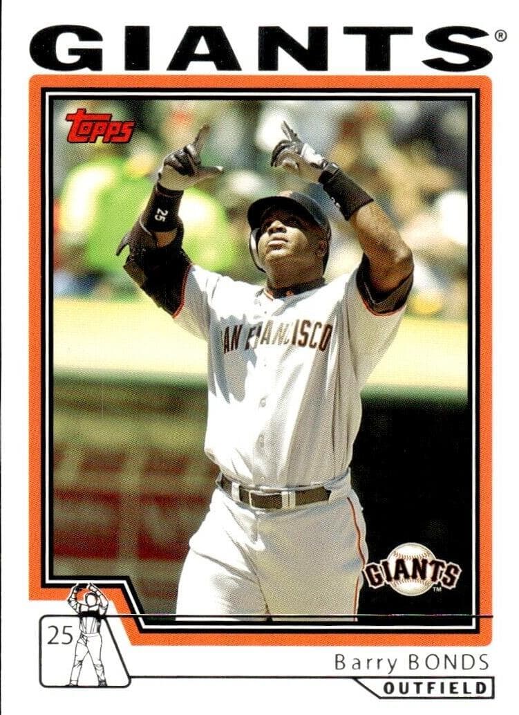 Barry Bonds 2004 topps