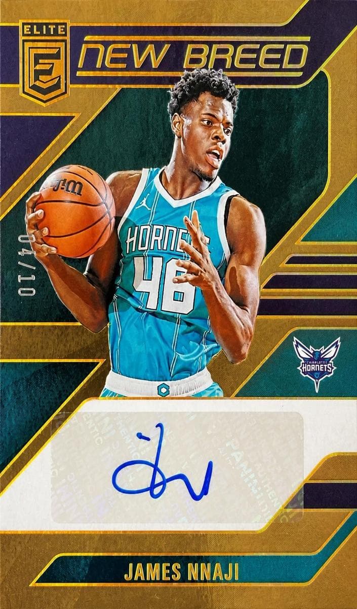 James Nnaji 2023 panini Donruss Elite