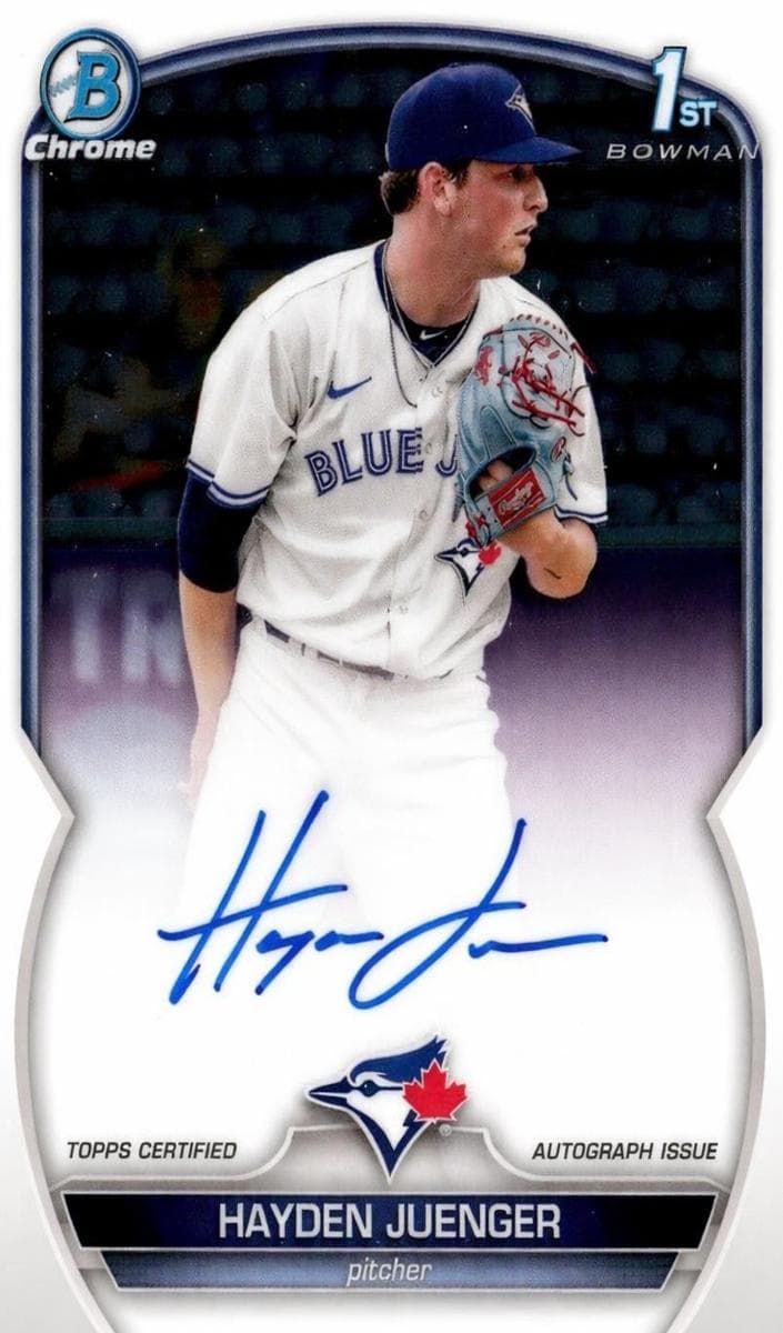 Hayden Juenger trading card