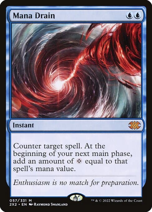 Mana Drain 2022 Magic: The Gathering Double Masters 2022