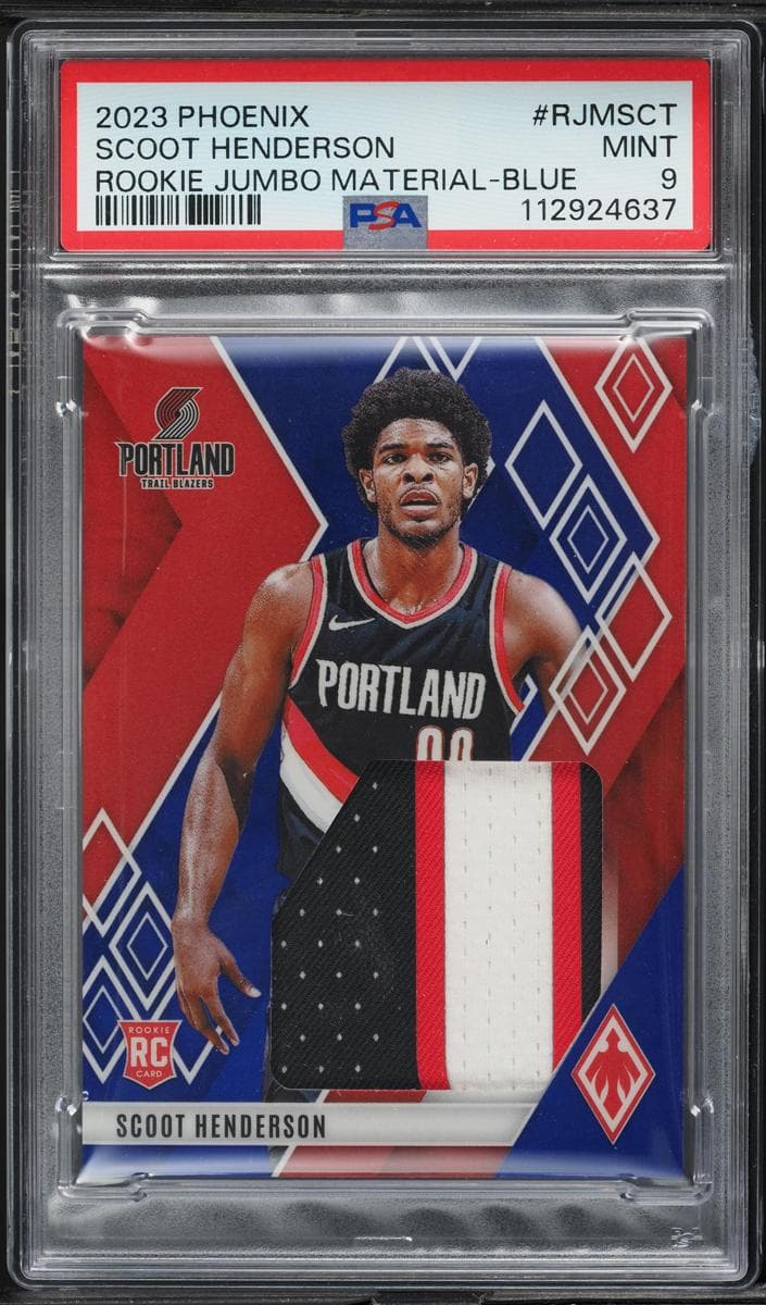 Scoot Henderson 2023 panini Panini Phoenix