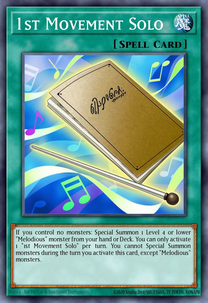 1st Movement Solo 2024 Yu-Gi-Oh!