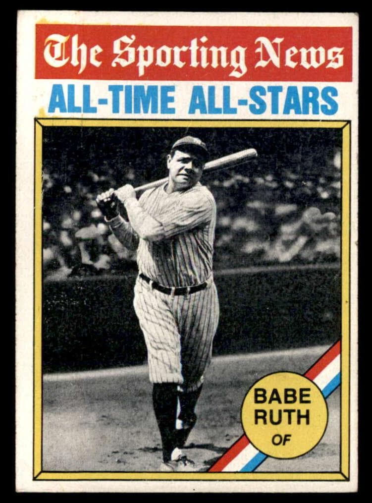 Babe Ruth 1976 topps Topps