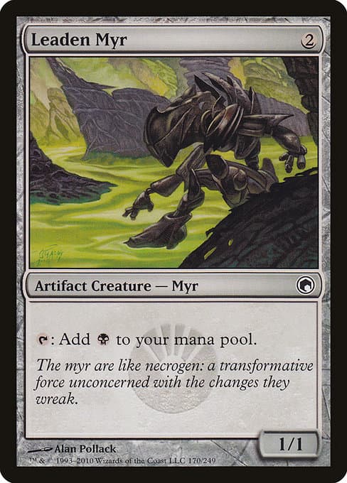 Leaden Myr 2003 Magic: The Gathering Mirrodin