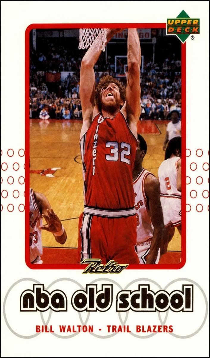 Bill Walton 1999 upper-deck Retro