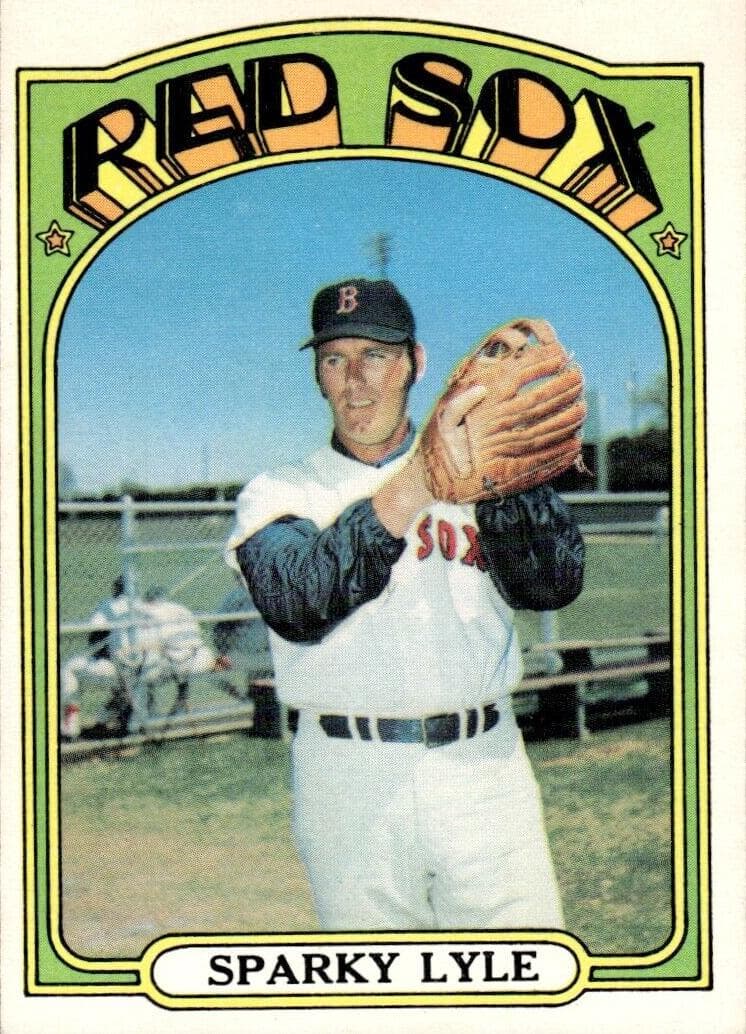 Sparky Lyle 1972 topps O-Pee-Chee
