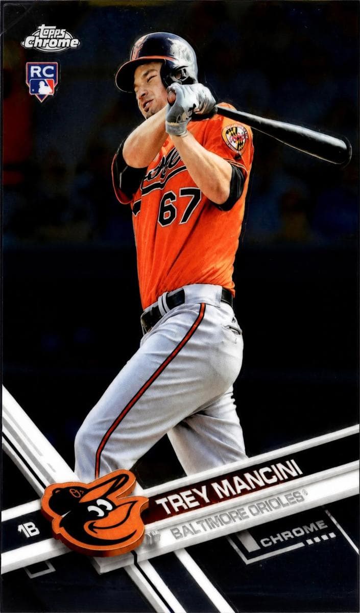 Trey Mancini 2017 topps Topps Chrome