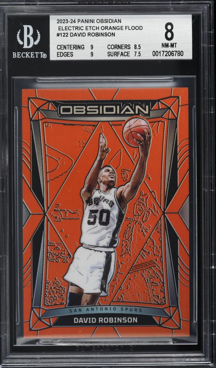 David Robinson 2023 panini Panini Obsidian