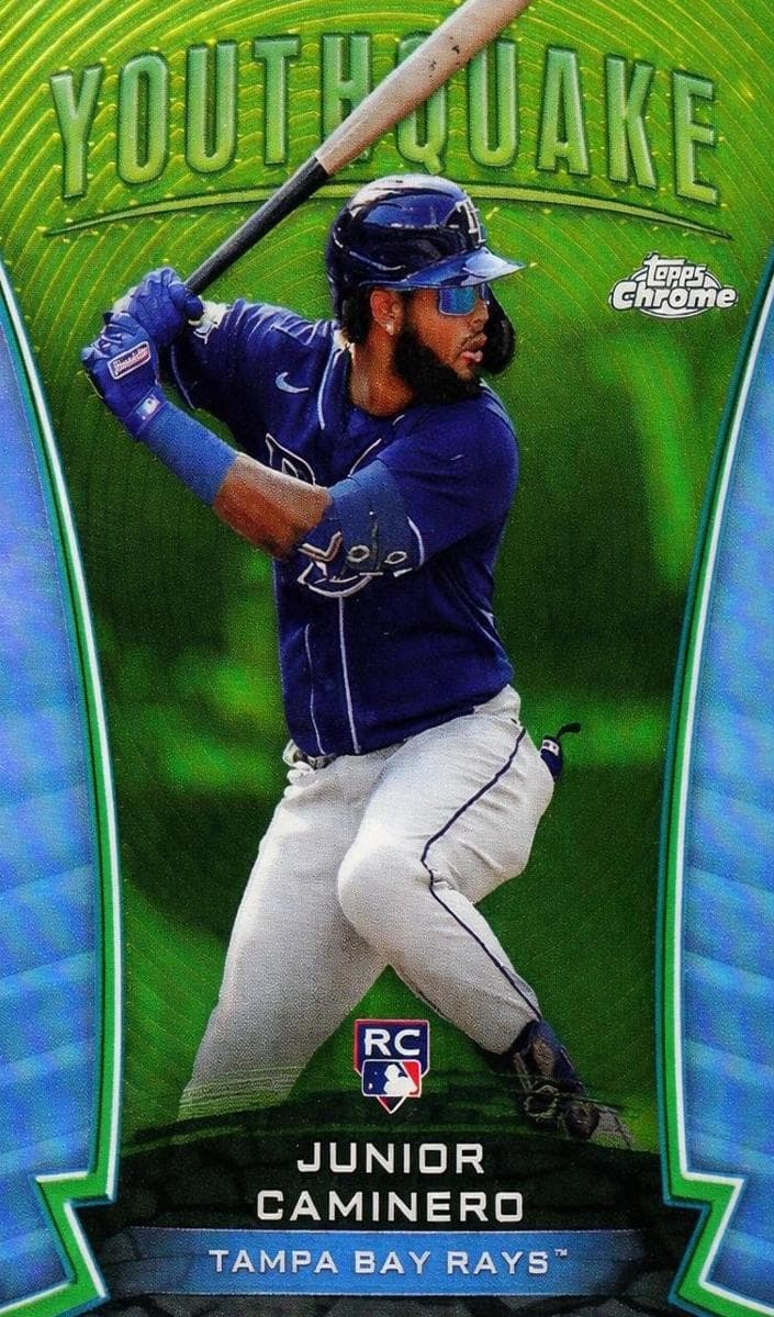 Junior Caminero 2024 topps Topps Chrome