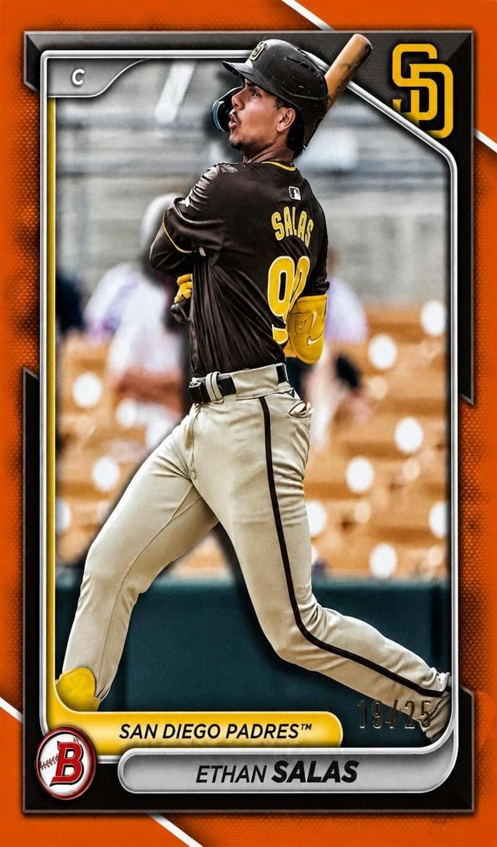 Ethan Salas 2024 bowman Bowman Draft