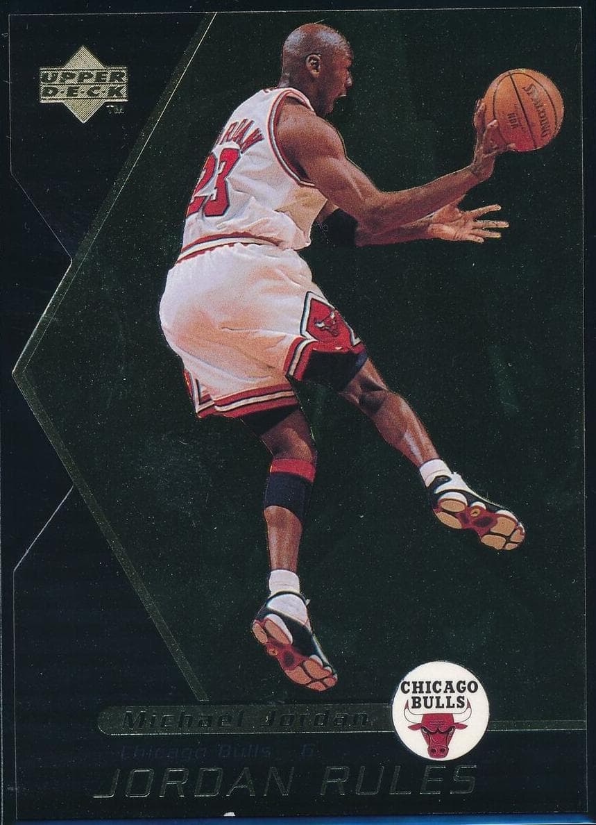 Michael Jordan 1998 upper-deck Ovation