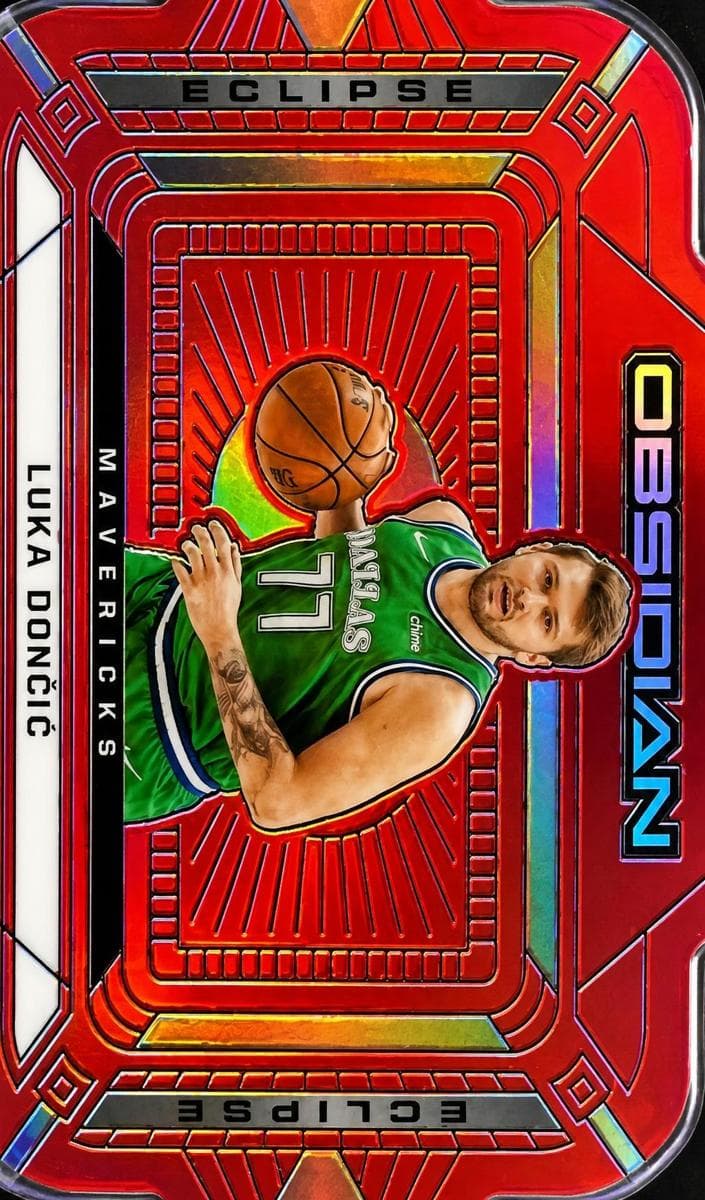 Luka Doncic 2020 panini Panini Obsidian
