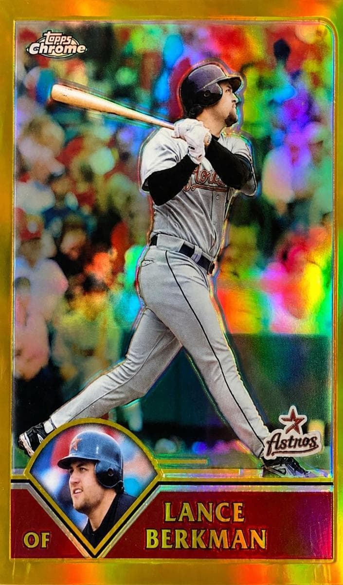 Lance Berkman 2003 topps Topps Chrome