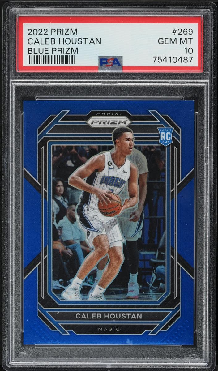 Caleb Houstan trading card