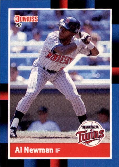 Al Newman 1988 panini Donruss