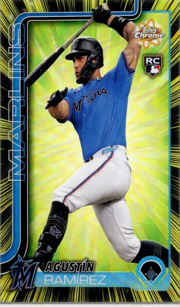 Agustín Ramírez 2025 topps Topps Chrome Update