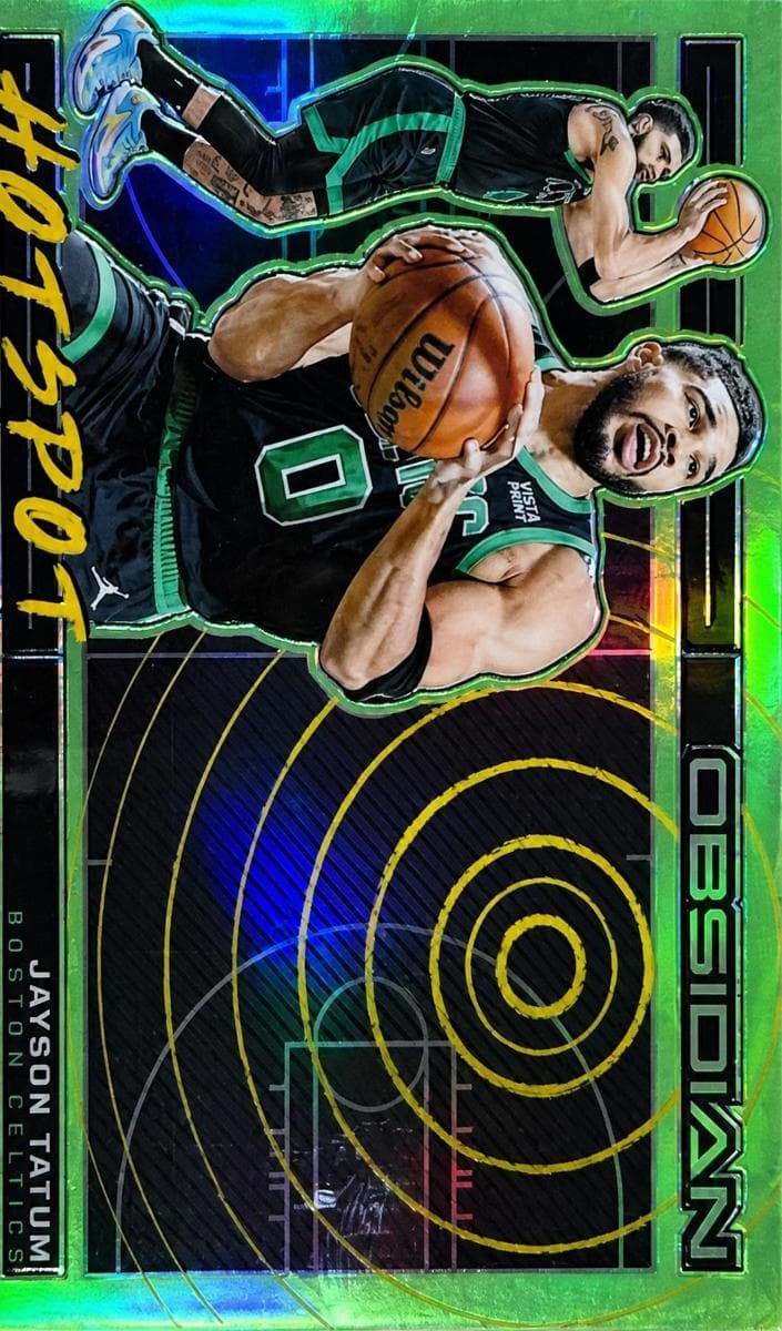 Jayson Tatum 2023 panini Panini Obsidian