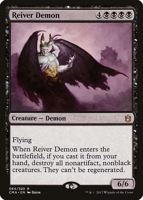 Reiver Demon 2017 Magic: The Gathering Commander Anthology
