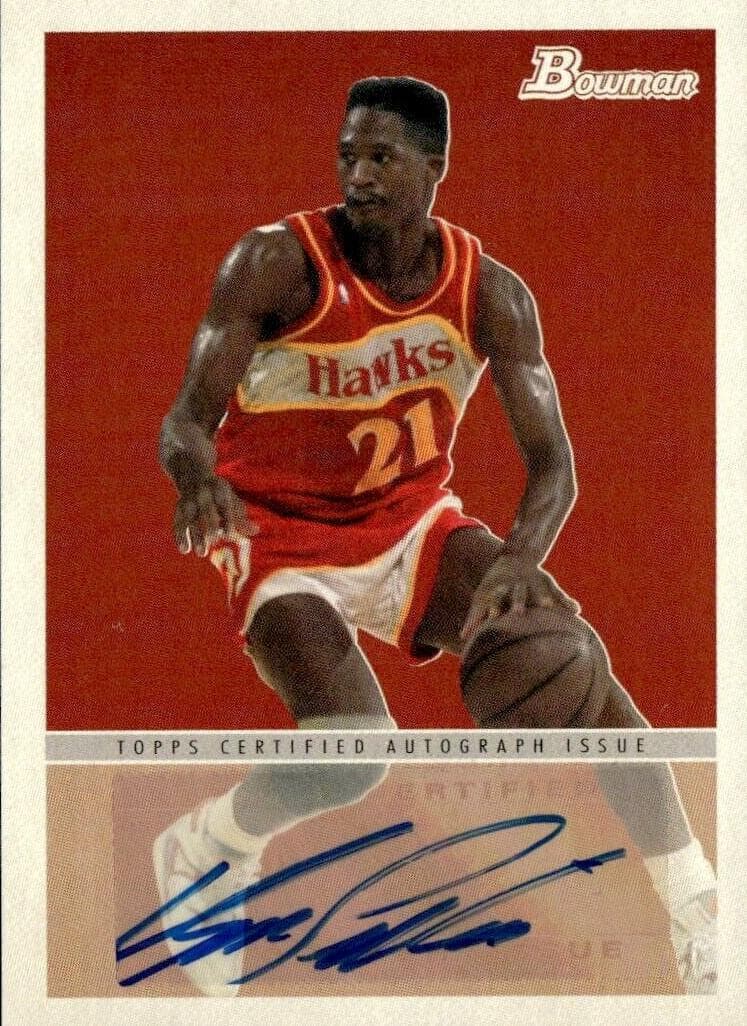 Dominique Wilkins 2009 bowman '48