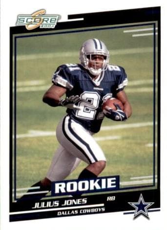 Julius Jones trading card