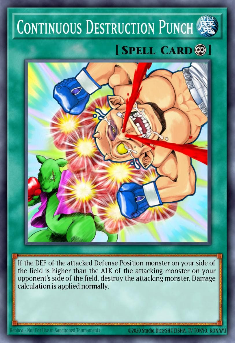 Continuous Destruction Punch 2005 Yu-Gi-Oh! Dark Revelation Volume 1