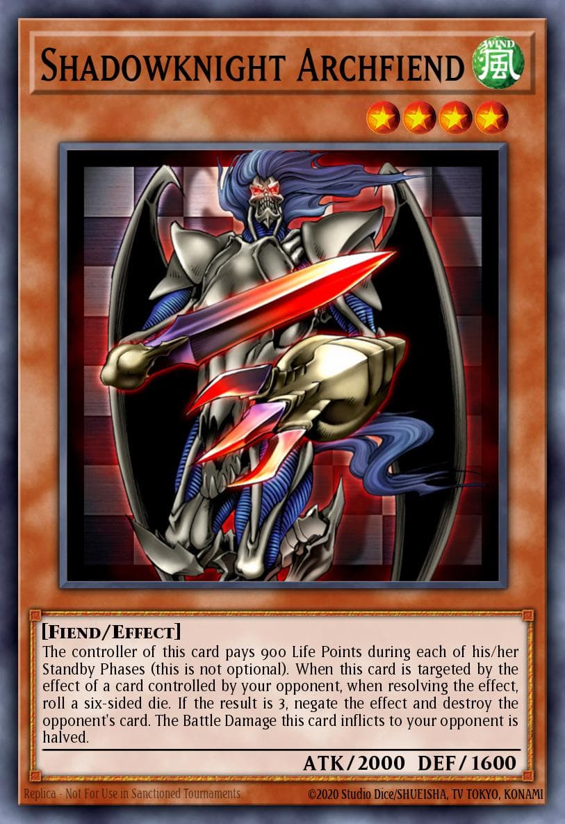 Shadowknight Archfiend 2005 Yu-Gi-Oh!