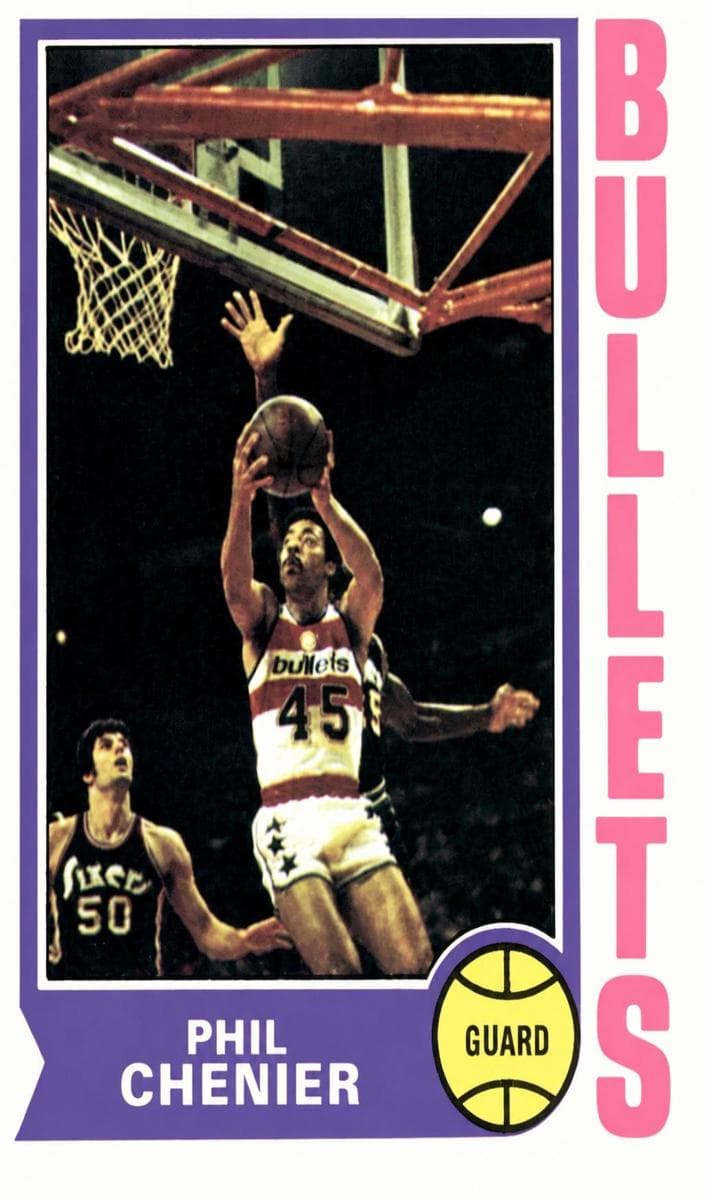 Phil Chenier 1974 topps Topps