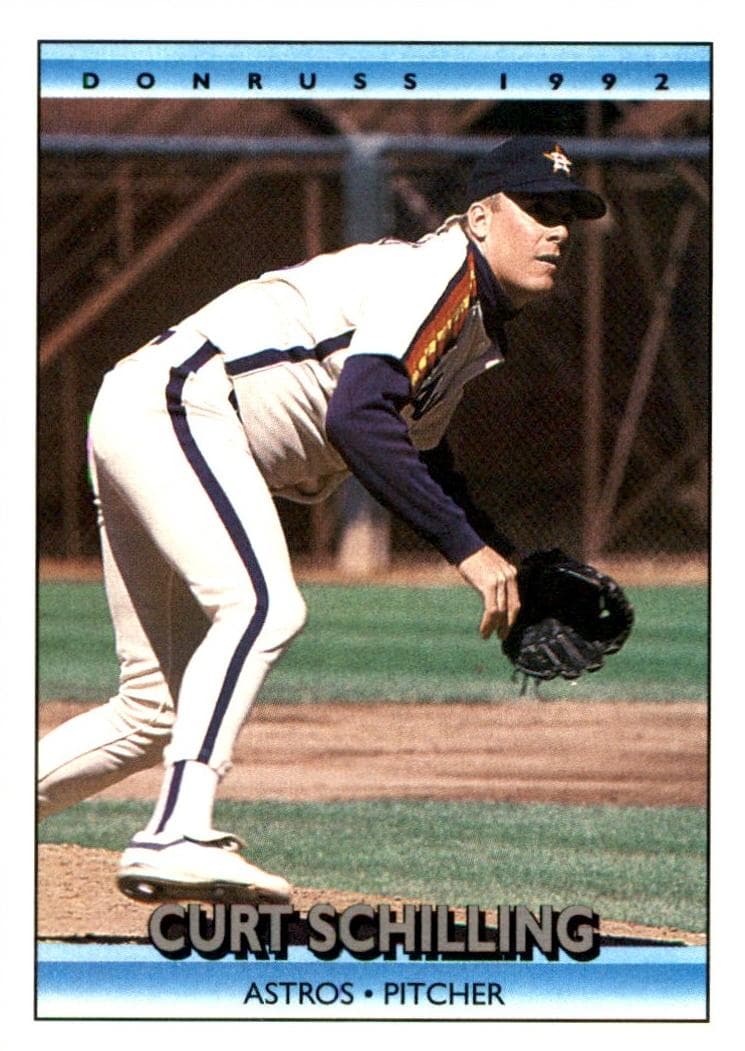 Curt Schilling 1992 panini Donruss