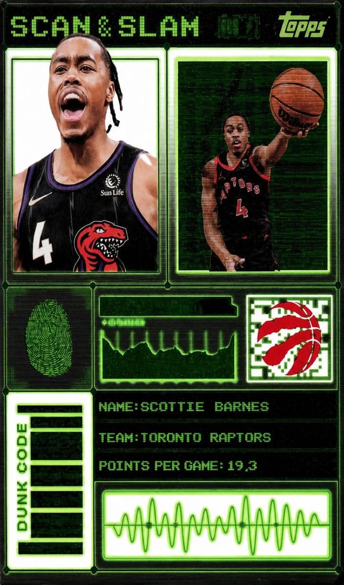Scottie Barnes 2025 topps Topps