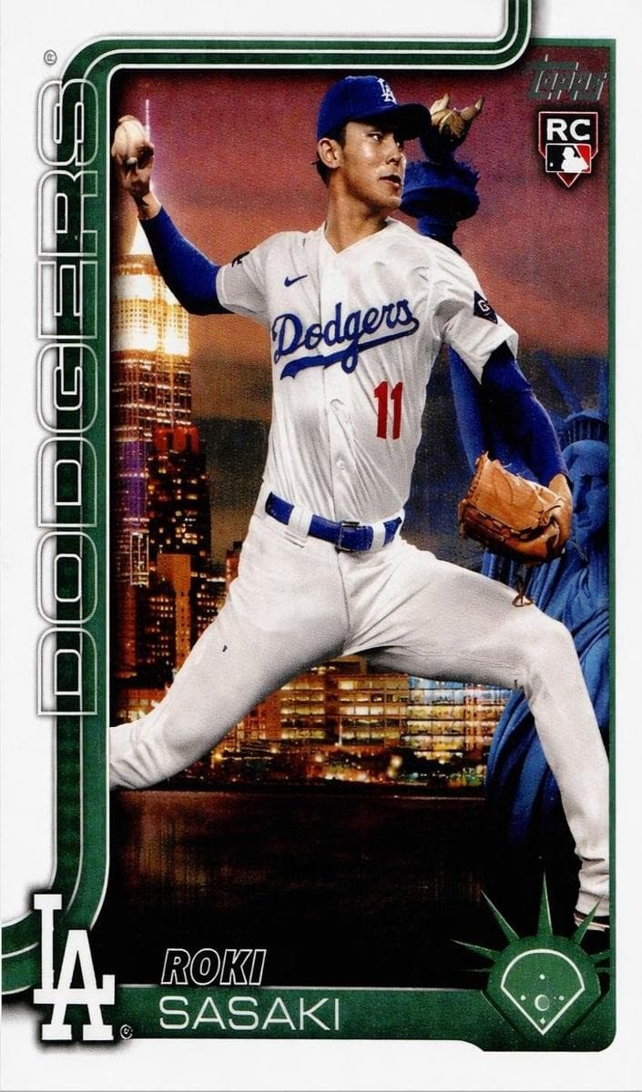 Roki Sasaki 2025 topps Topps