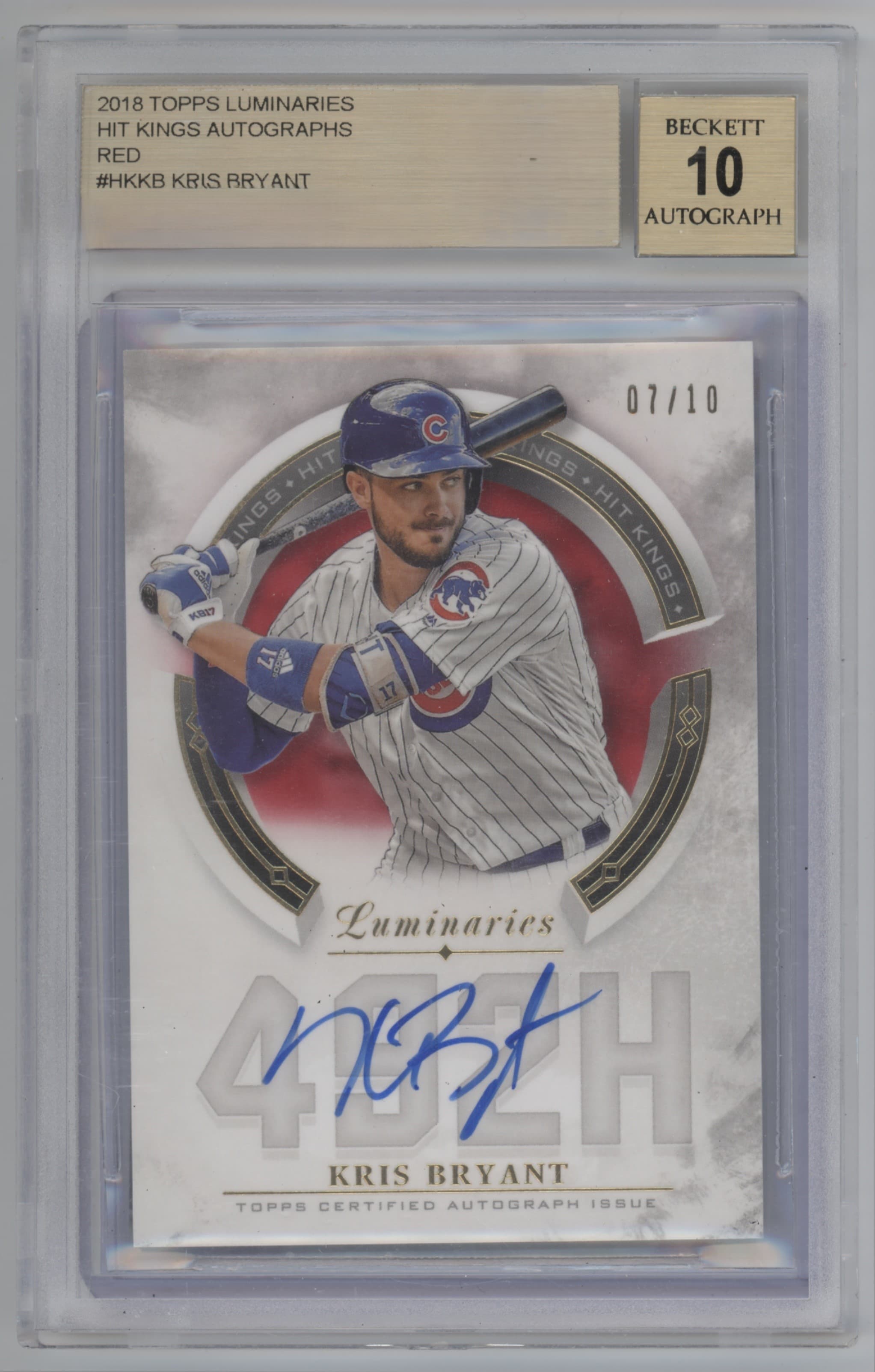 Kris Bryant 2018 topps
