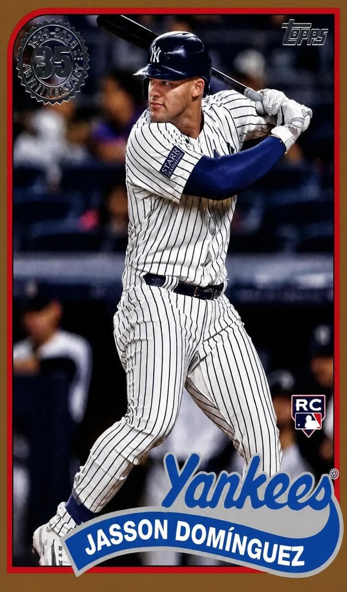 Jasson Domínguez 2024 topps Topps