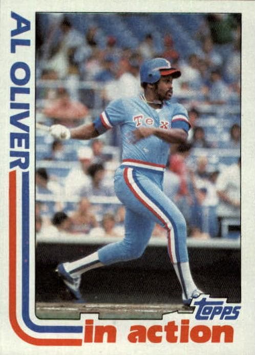 Al Oliver 1982 topps Topps