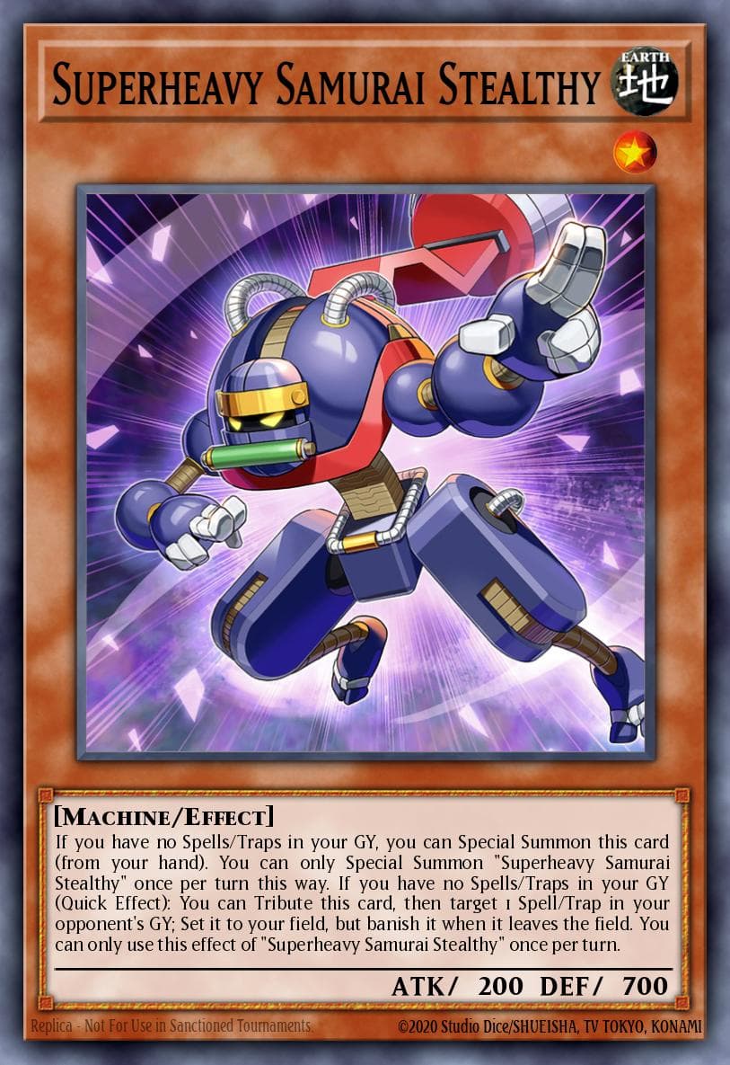 Superheavy Samurai Stealthy #CYAC-EN004