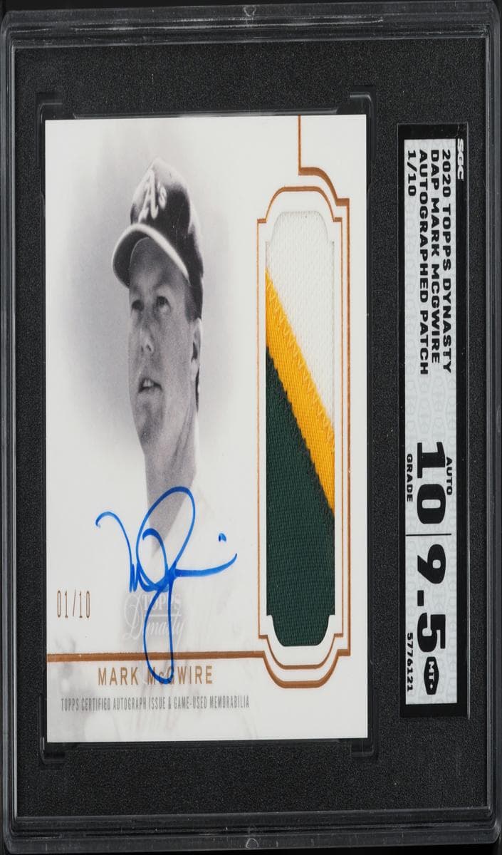 Mark McGwire 2020 topps Topps Dynasty