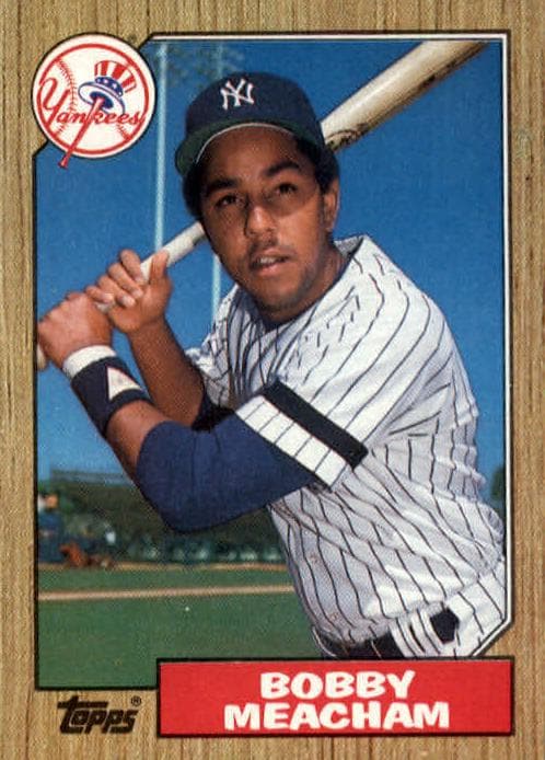 Bobby Meacham trading card