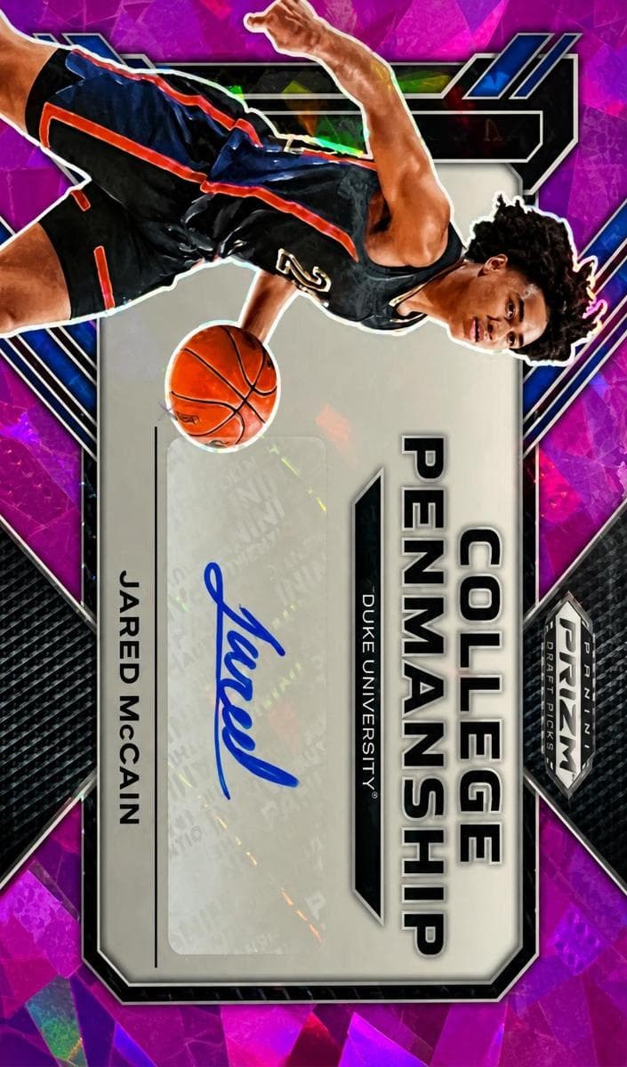 Jared McCain 2023 panini Panini Prizm Draft Picks
