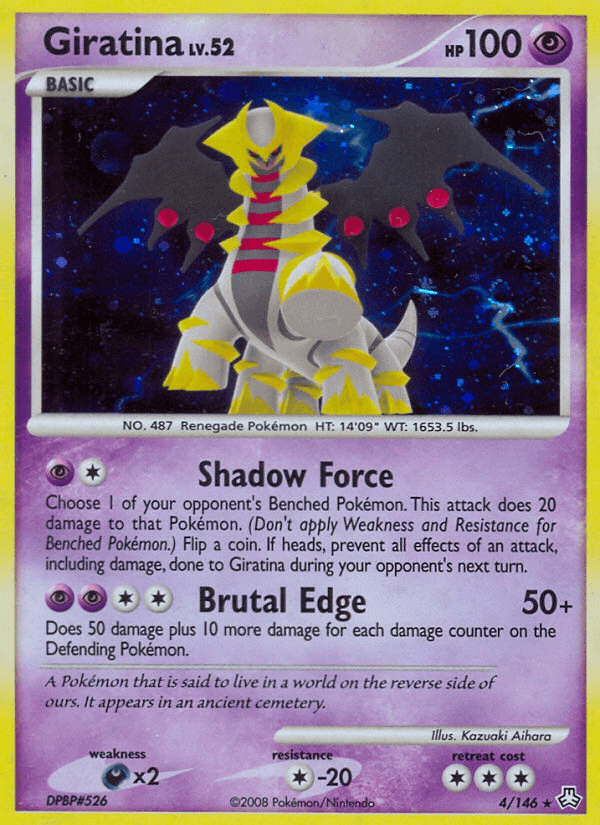 Giratina 2008 Pokemon Legends Awakened
