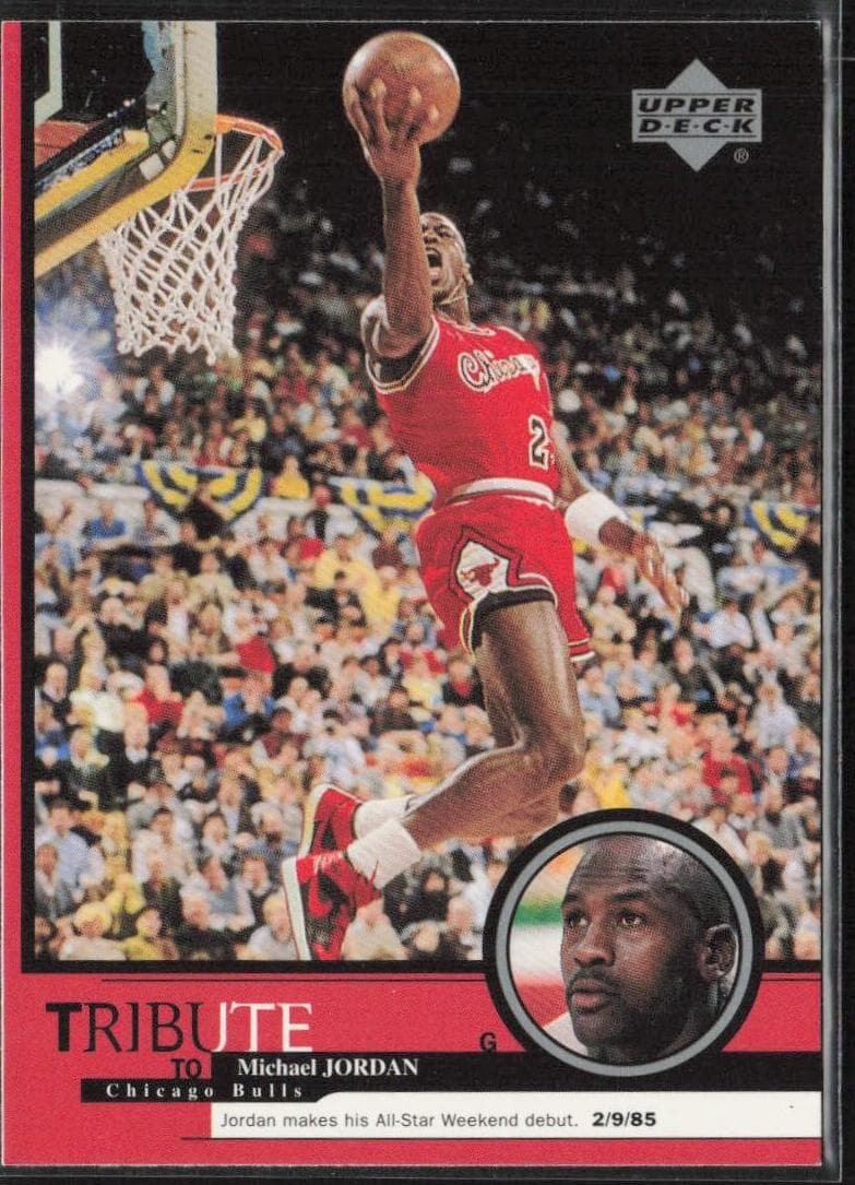 Michael Jordan 1999 upper-deck Tribute To Michael Jordan